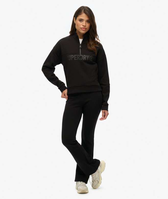 Superdry Active Tech Logo Relaxed Half Zip Sweatshirt