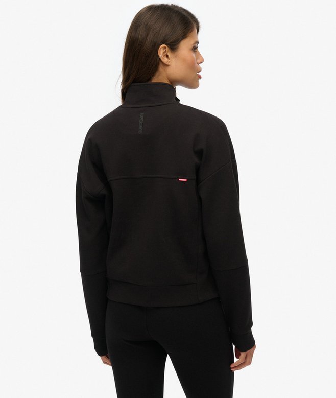 Superdry Active Tech Logo Relaxed Half Zip Sweatshirt