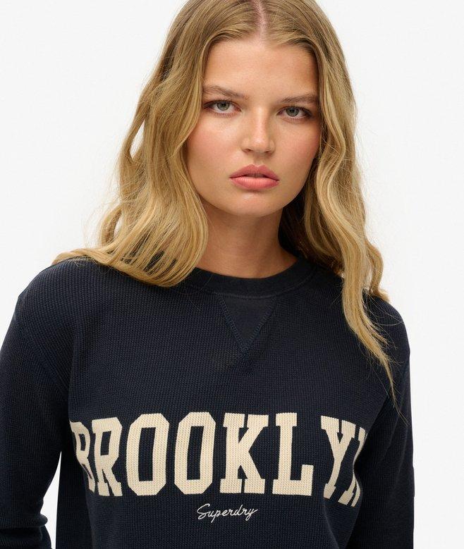 Superdry Athletic Essential Graphic Long Sleeve Top