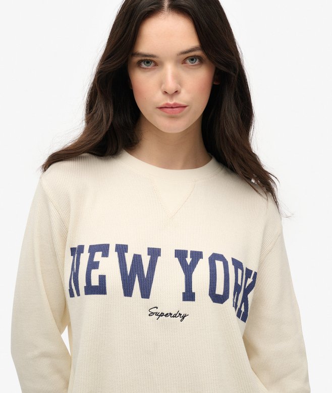 Superdry Athletic Essential Graphic Long Sleeve Top