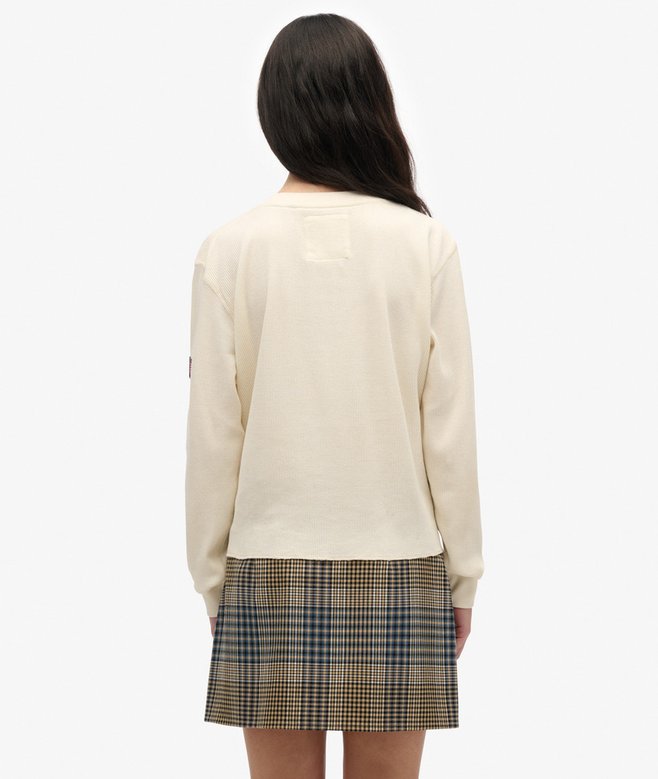 Superdry Athletic Essential Graphic Long Sleeve Top