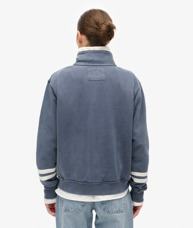Superdry Athletic Essentials Applique Half Zip Sweatshirt