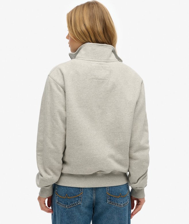 Superdry Athletic Essentials Applique Half Zip Sweatshirt