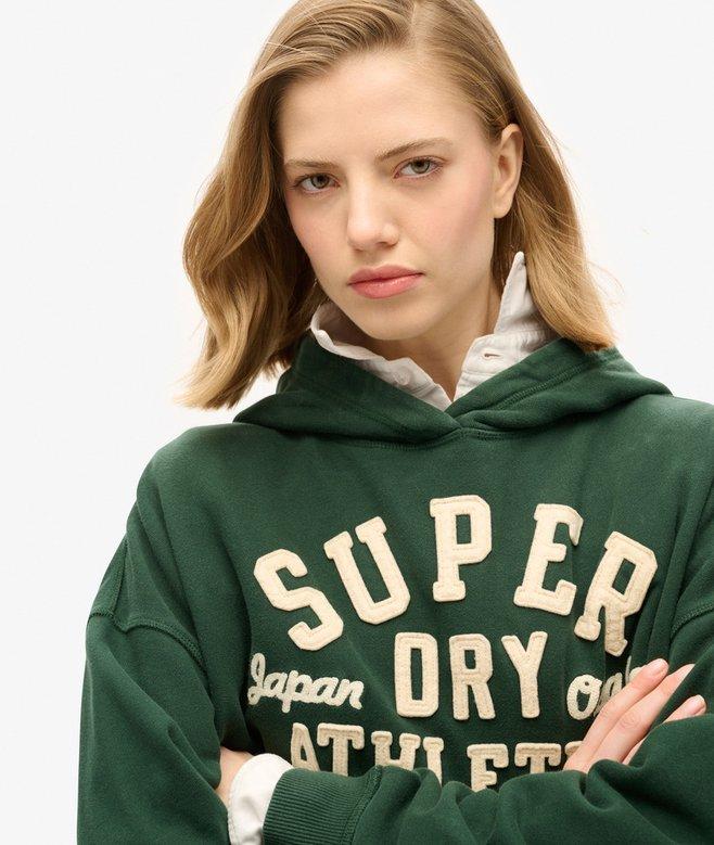 Superdry Athletic Essentials Applique Oversized Hoodie