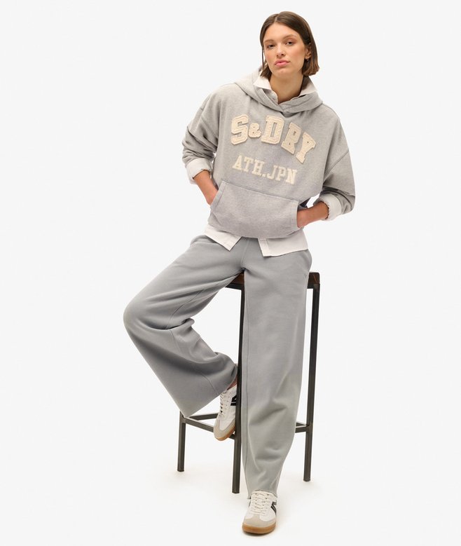 Superdry Athletic Essentials Applique Oversized Hoodie
