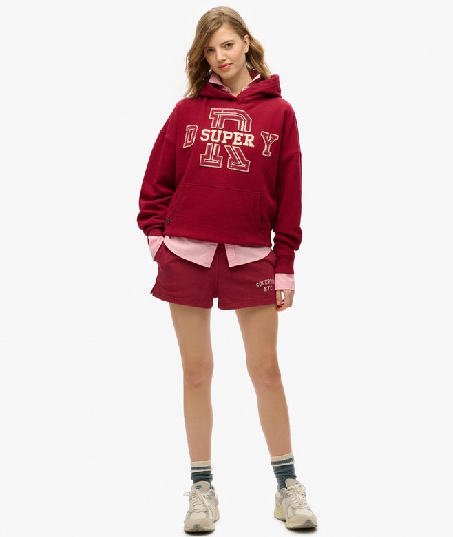 Superdry Athletic Essentials Applique Relaxed Hoodie