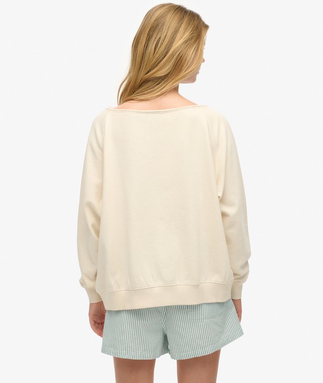 Superdry Athletic Essentials Bardot Crew Sweatshirt