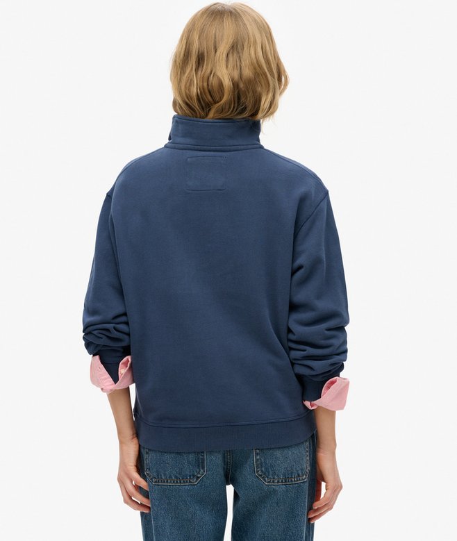 Superdry Athletic Essentials Collared Half Zip Sweatshirt