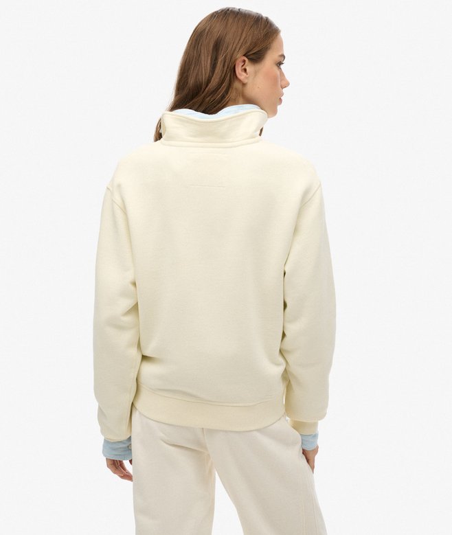 Superdry Athletic Essentials Collared Half Zip Sweatshirt