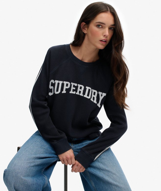 Superdry Athletic Essentials Graphic Long Sleeve Top