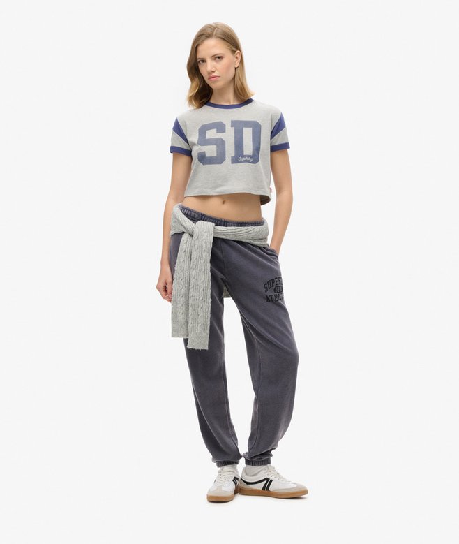 Superdry Athletic Essentials Graphic Ringer T-Shirt