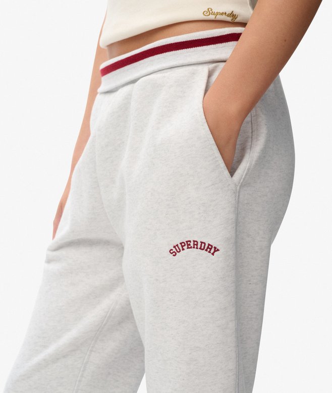 Superdry Athletic Essentials Logo Low Rise Flare Jogger