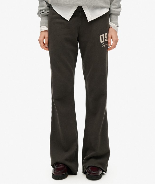 Superdry Athletic Essentials Low Rise Flare Joggers