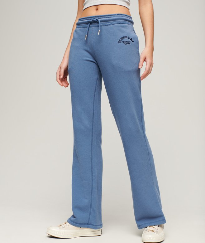 superdry Athletic Essentials Low Rise Flare Joggers
