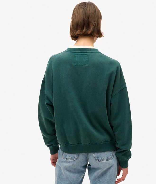 Superdry Athletic Essentials Oversized Printed Sweatshirt