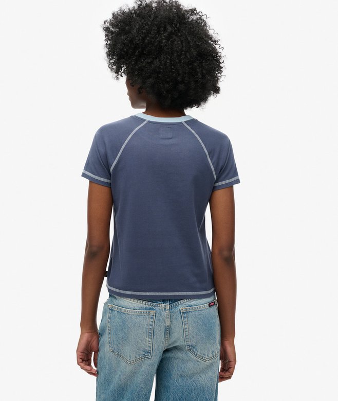 Superdry Athletic Essentials Raglan Graphic T-Shirt