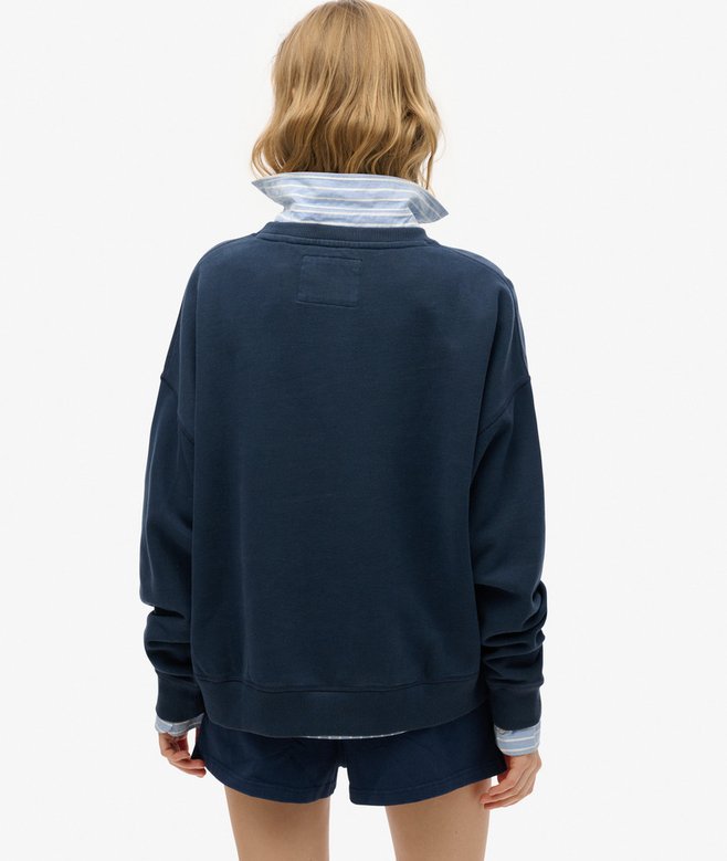 Superdry Athletic Essentials Relaxed Applique Sweatshirt