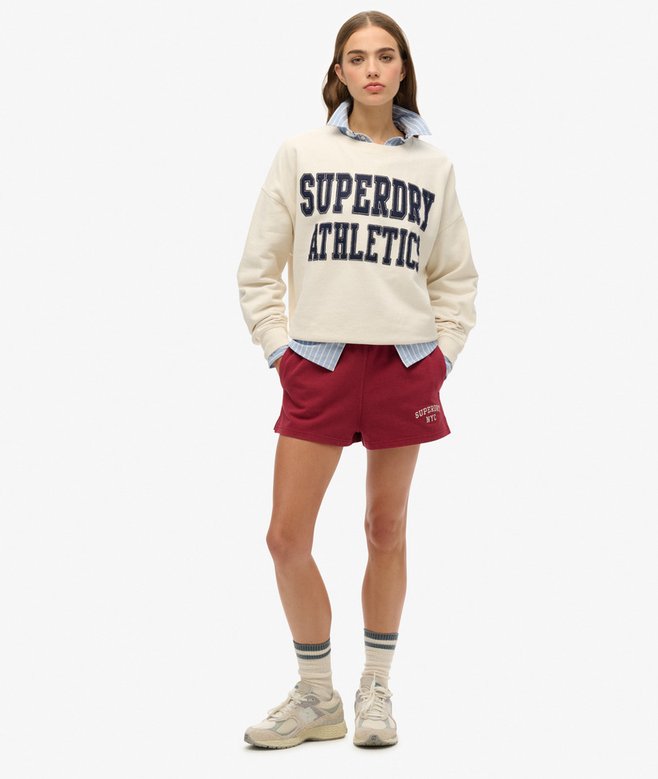 Superdry Athletic Essentials Relaxed Applique Sweatshirt