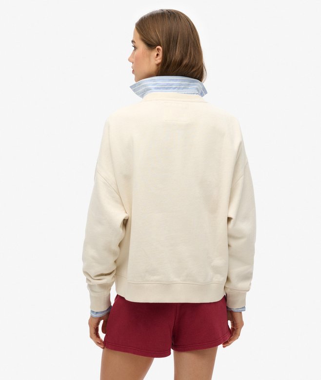 Superdry Athletic Essentials Relaxed Applique Sweatshirt