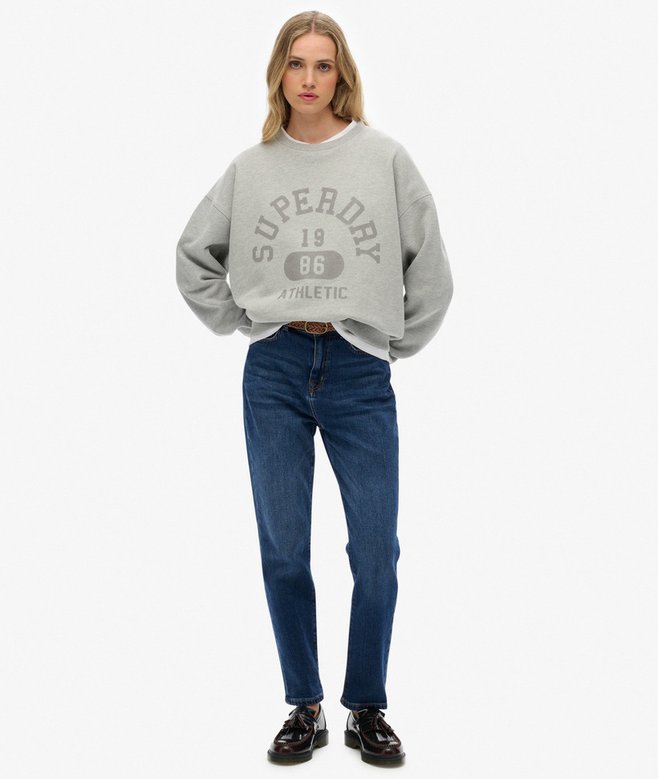 Superdry Athletic Essentials Relaxed Crew Sweatshirt