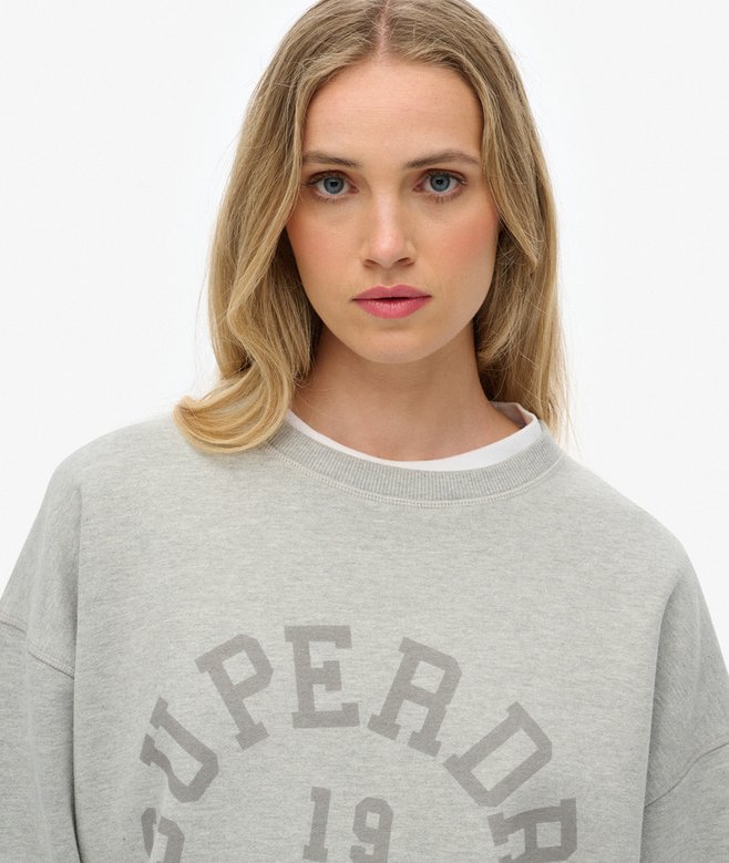 Superdry Athletic Essentials Relaxed Crew Sweatshirt