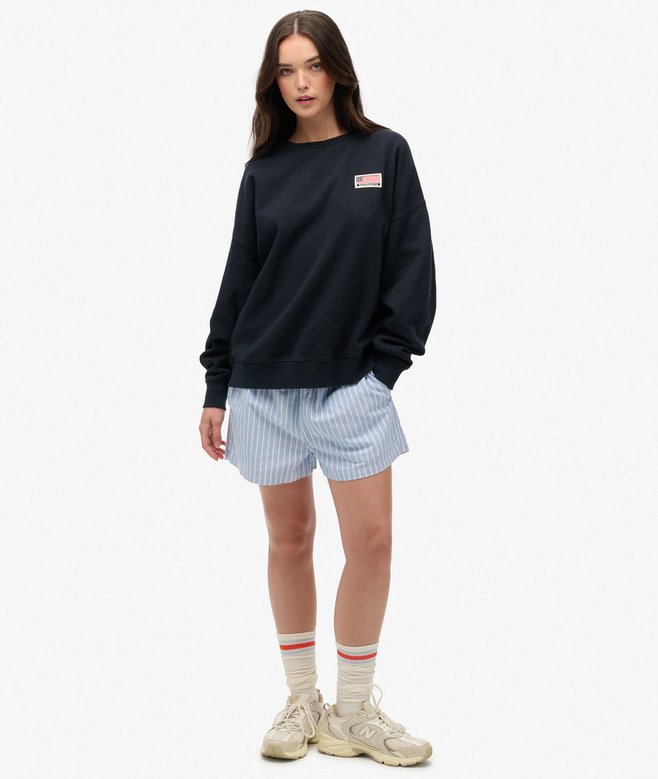 Superdry Athletic Essentials Relaxed Crew Sweatshirt