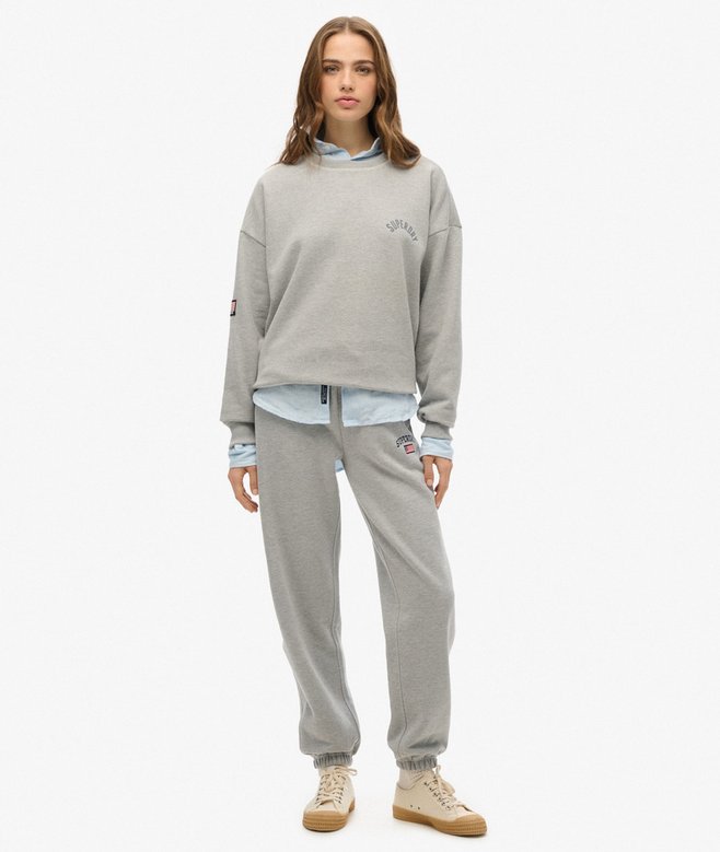 Superdry Athletic Essentials Relaxed Printed Sweatshirt