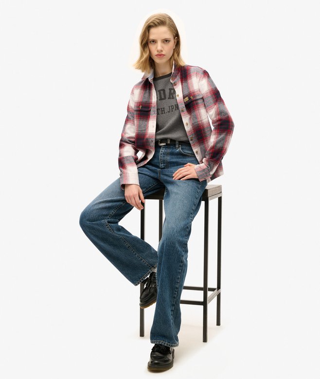 Superdry Athletic Essentials Rib Slim Long Sleeve Top