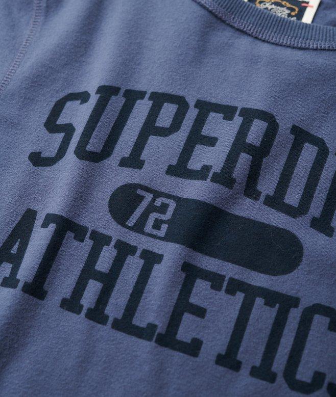 Superdry Athletic Essentials Ringer Slim Long Sleeved Top