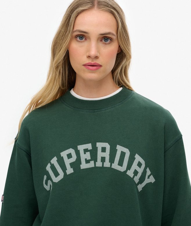 Superdry Athletic Essentials Slouchy Crew Sweatshirt