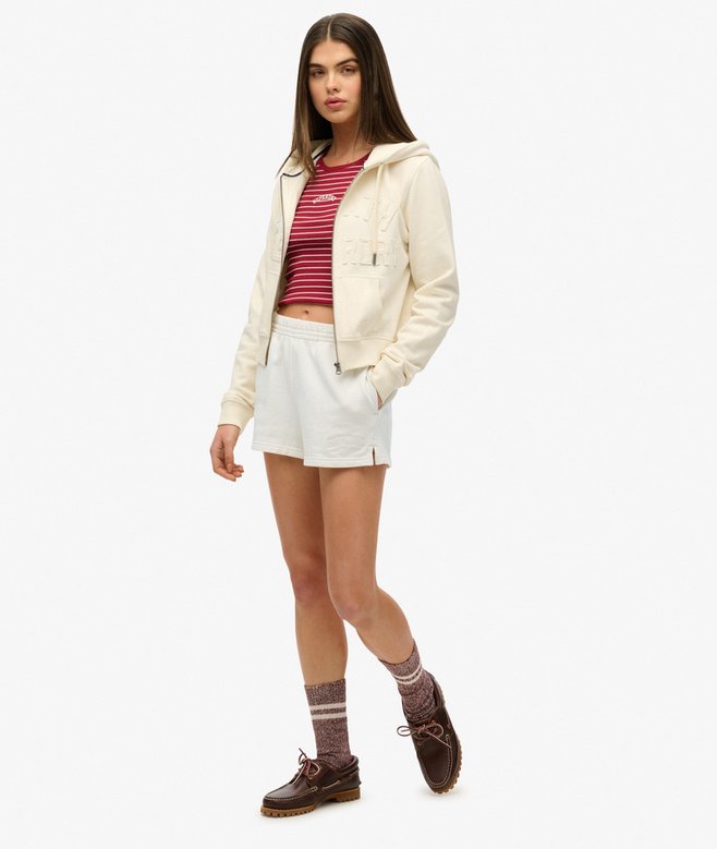 Superdry Athletic Essentials Tonal Embroidered Shorts