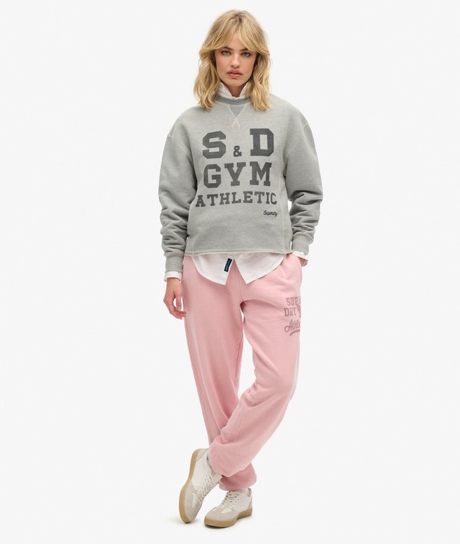 superdry Athletic Essentials Vintage Washed Graphic Jogger