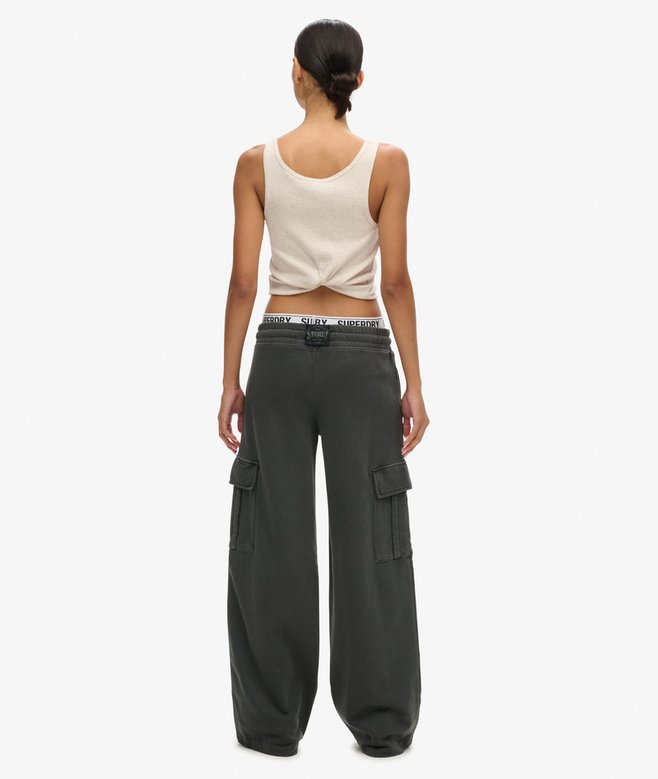 Superdry Athletic Essentials Vintage Wide Cargo Jogger