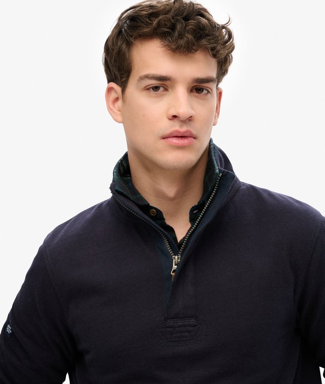 Superdry Cotton Classics Jersey Half Zip Sweatshirt