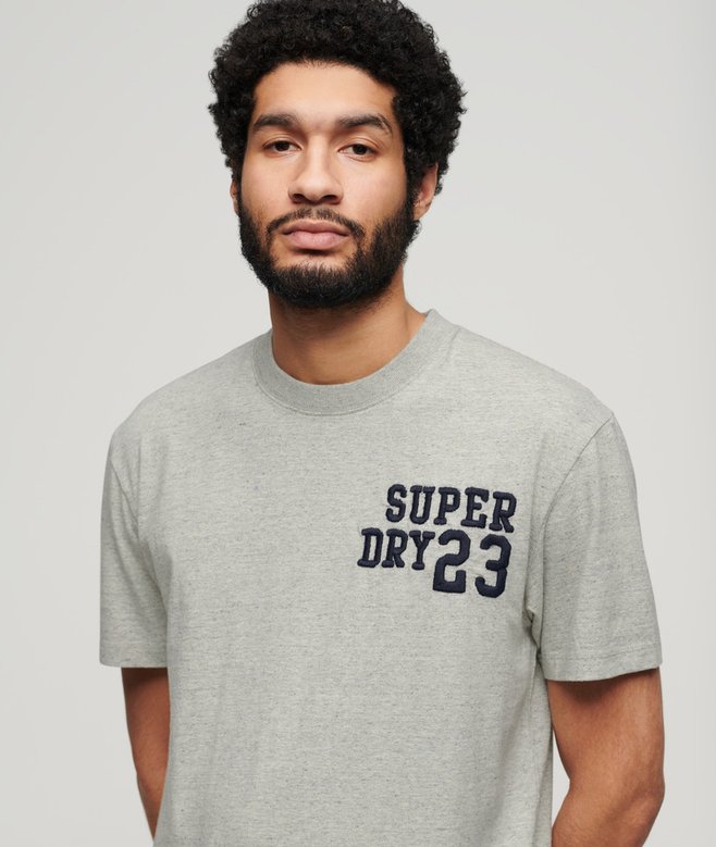 Superdry Embroidered Superstate Athletic Logo T-Shirt