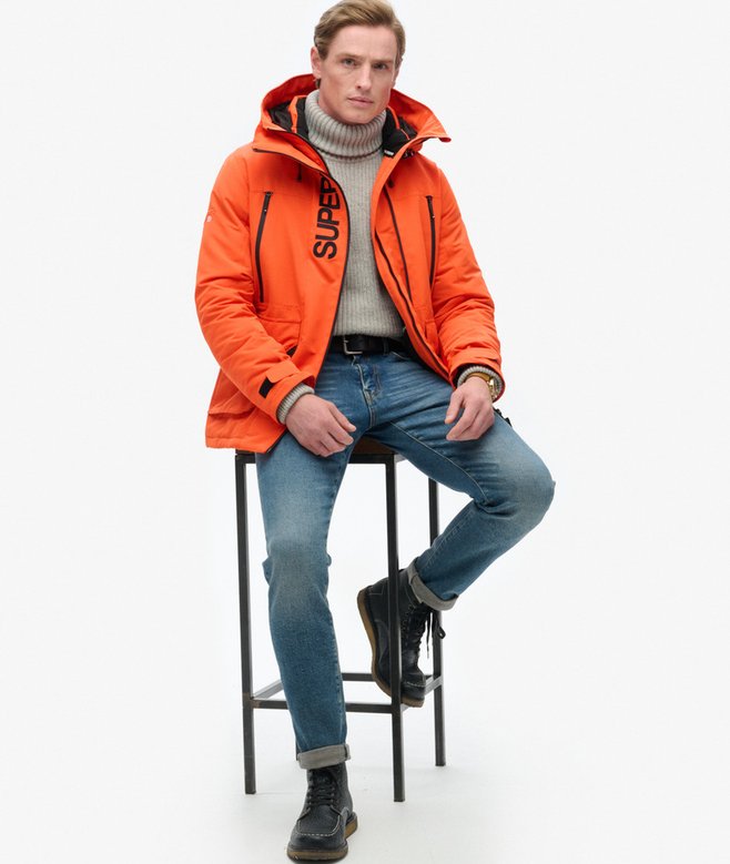 Superdry Hooded Ultimate Embroidered SD Windbreaker Jacket