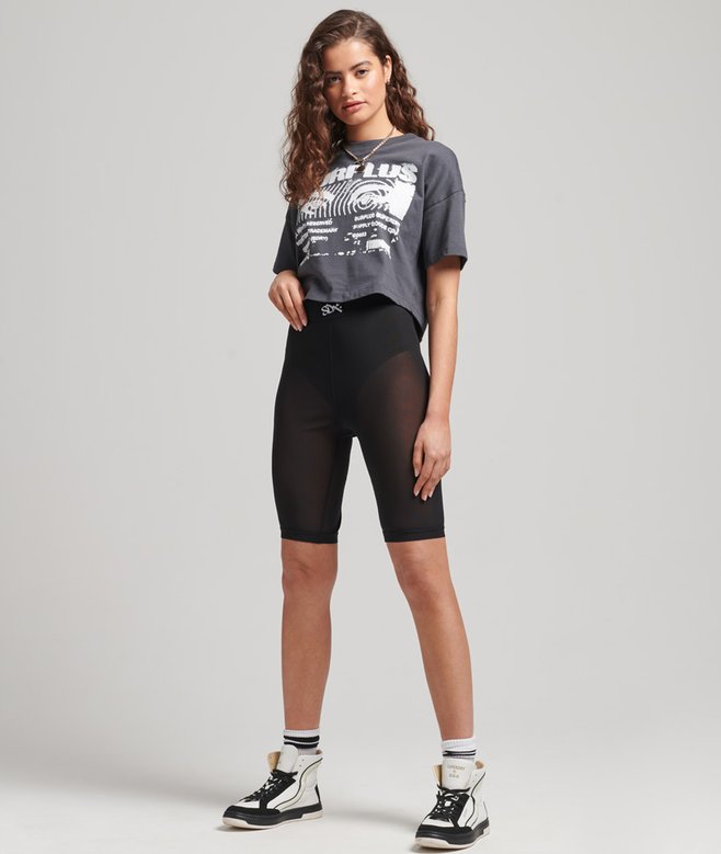 Superdry Limited Edition SDX Power Mesh Cycling Shorts