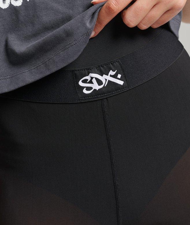 Superdry Limited Edition SDX Power Mesh Cycling Shorts