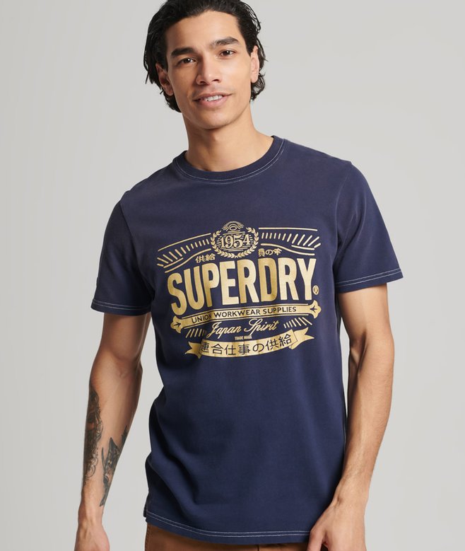 superdry Limited Edition Vintage 07 Rework Classic T-Shirt