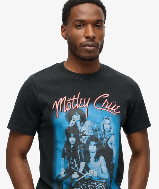 Superdry Mötley Crüe X Superdry Limited Edition T-Shirt