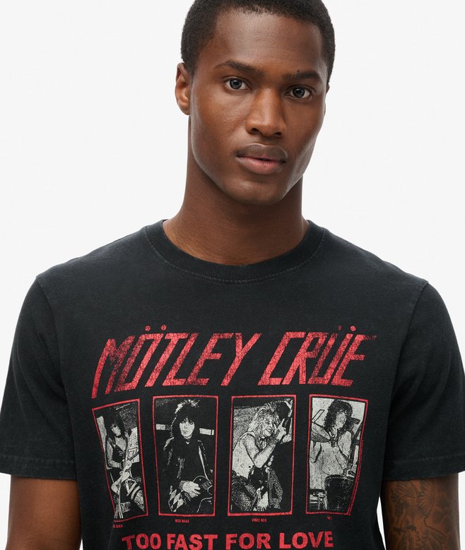Superdry Mötley Crüe X Superdry Limited Edition T-Shirt