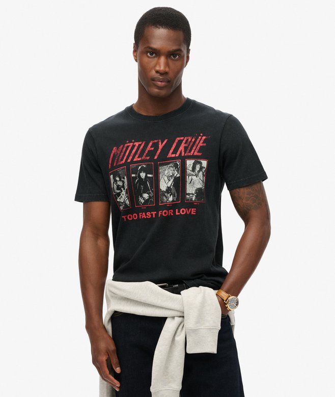 superdry Mötley Crüe x Superdry Limited Edition T-Shirt