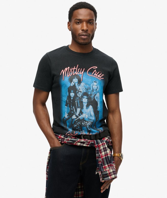 superdry Mötley Crüe x Superdry Limited Edition T-Shirt