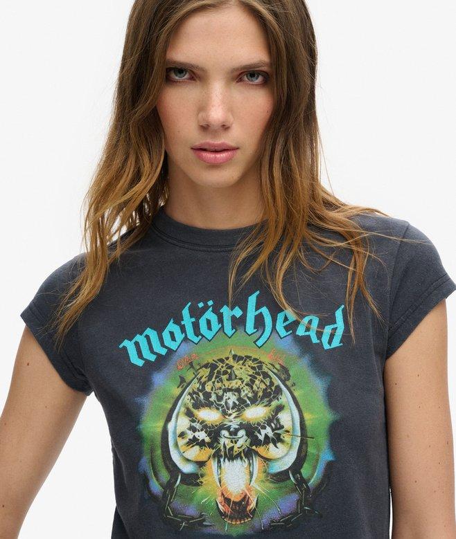 Superdry Motörhead X Superdry Cap Sleeve Band T-Shirt