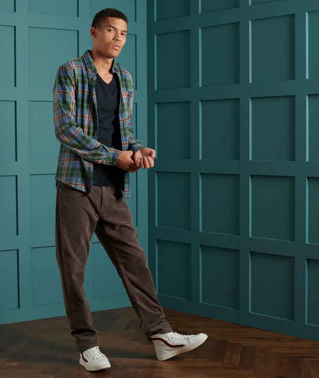 Superdry Orange Label Vintage Embroidery V-Neck T-Shirt