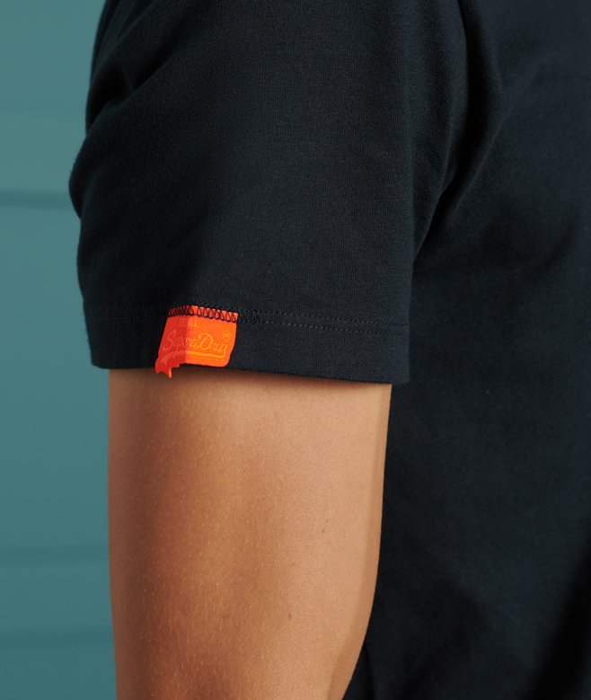 Superdry Orange Label Vintage Embroidery V-Neck T-Shirt