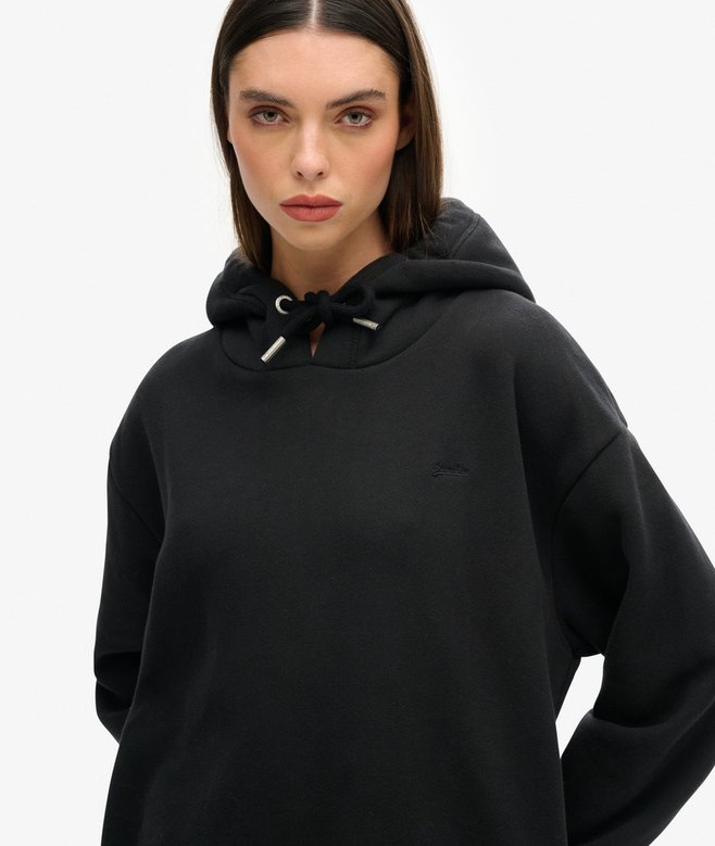 Superdry Organic Cotton Embroidered Logo Sweat Dress