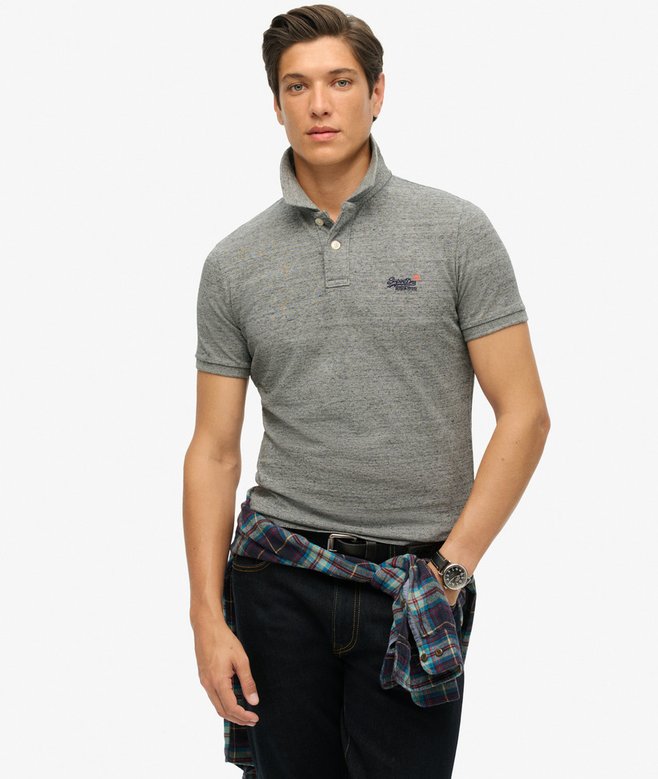 superdry Organic Cotton Essential Classic Fit Pique Polo
