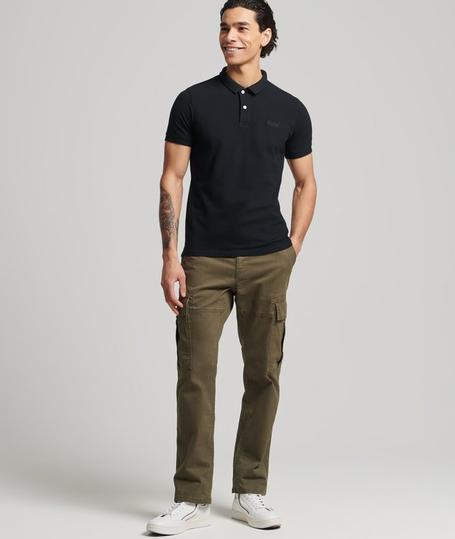 Superdry Organic Cotton Essential Classic Pique Polo Shirt