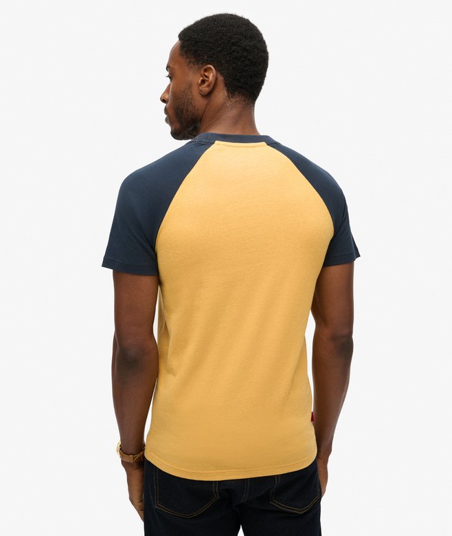 Superdry Organic Cotton Essential Logo Baseball T-Shirt